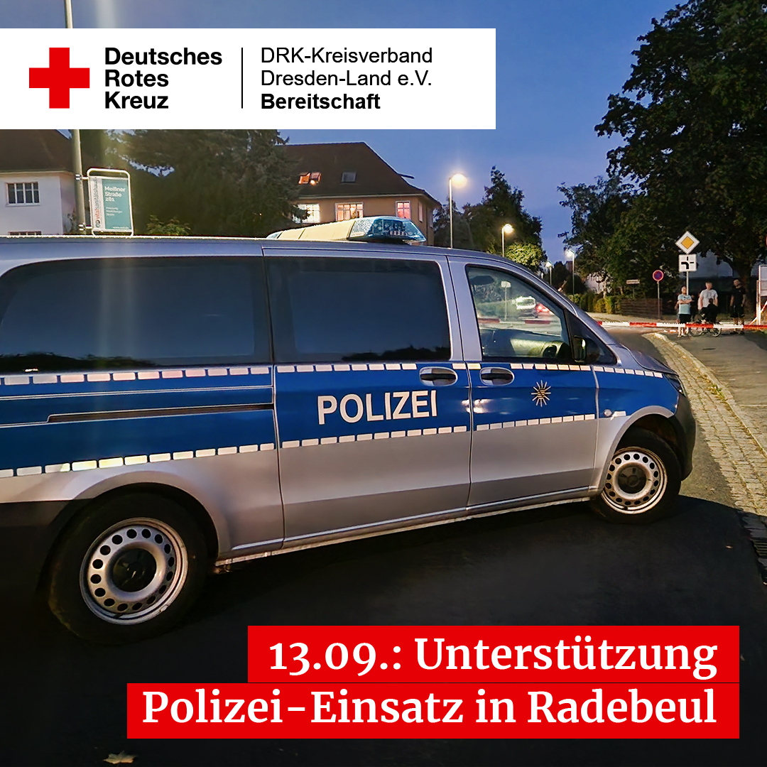 Einsatzfahrzeug der Polizei