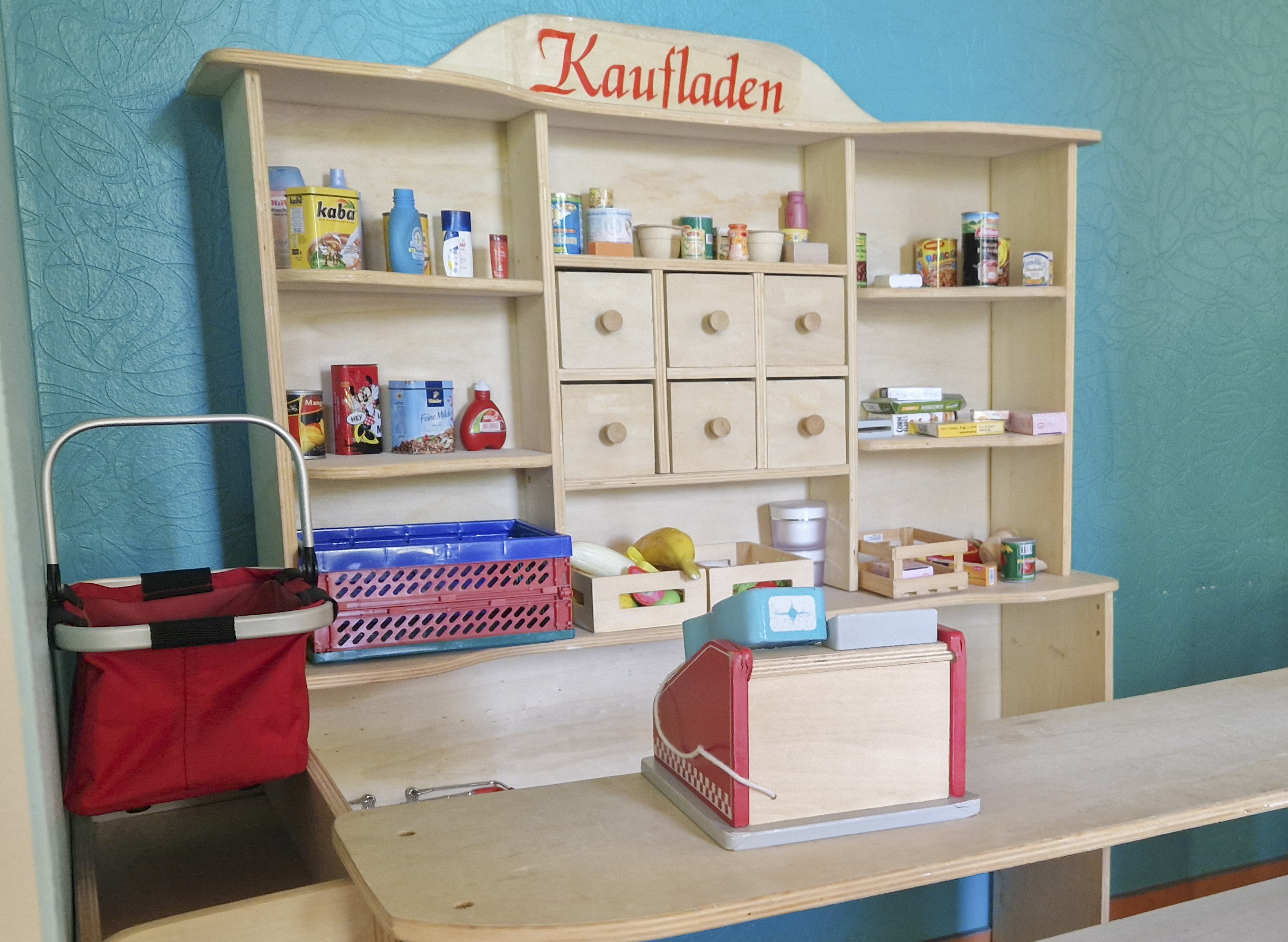 Kaufmannsladen für Kita-Kinder
