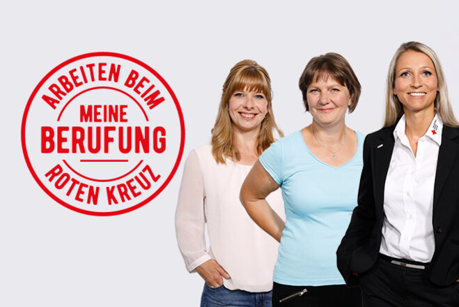 3 Frauen und Störer "Jobs mit Berufung"