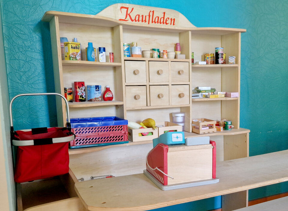 Kaufmannsladen für Kita-Kinder